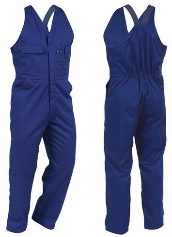 Bison Polycotton Contrast Easy Action Overall