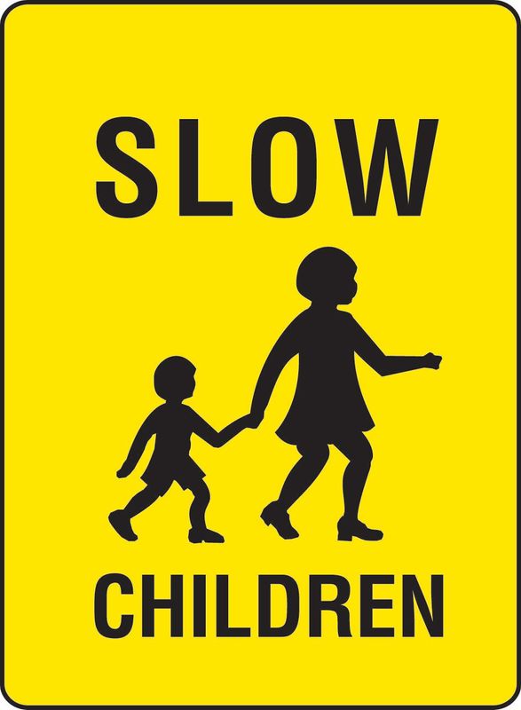 Slow Children Sticker