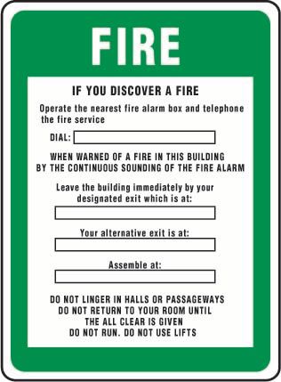 Fire If You Discover A Fire, Operate… ACM