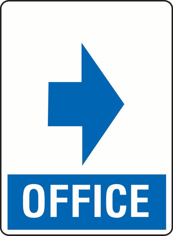 Office (Right Arrow) Coreflute