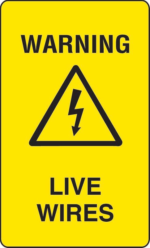 Warning Live Wires ACM
