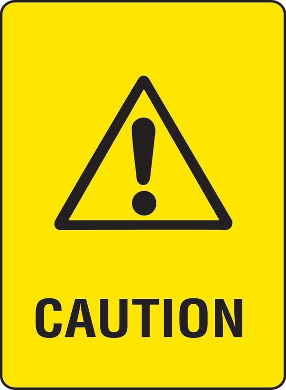 Caution PVC