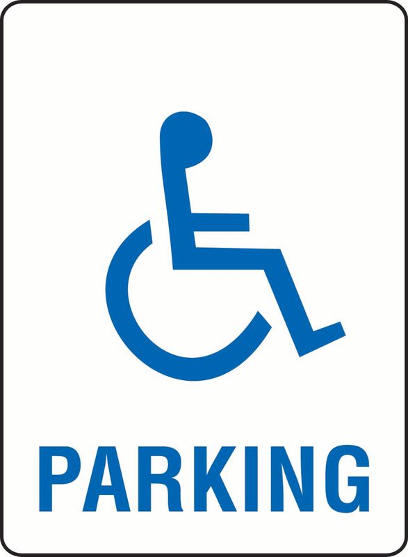 Parking (Wheelchair) PVC