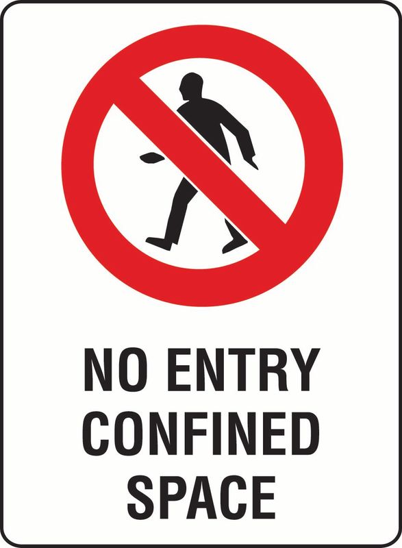 No Entry Confined Space ACM