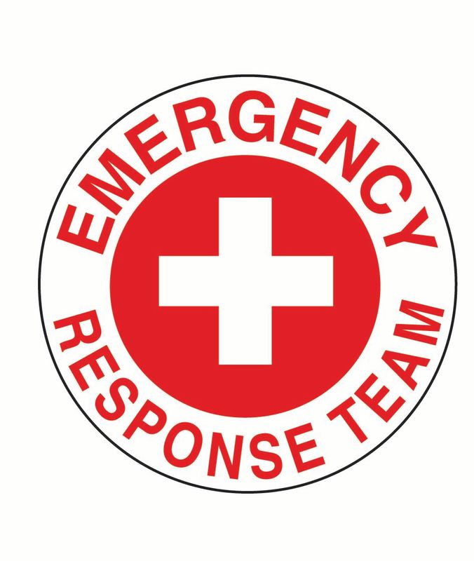 Emergency Response Team Sticker