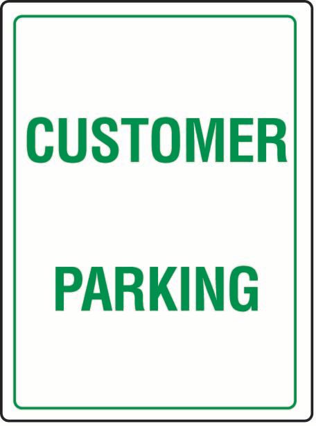 Customer Parking PVC