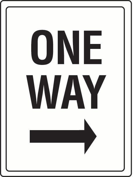 One Way (Right Arrow) ACM