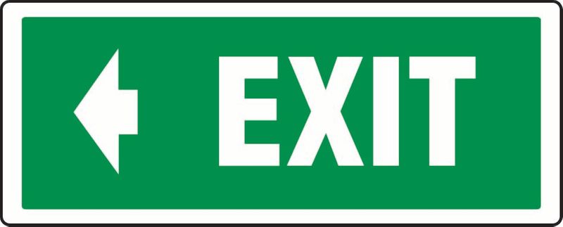 Exit (Left Arrow) ACM