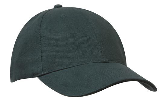 Headwear 6 Panel Brushed Cotton Cap