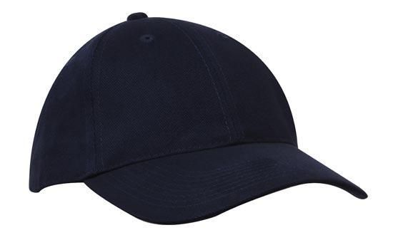 Headwear 6 Panel Brushed Cotton Cap