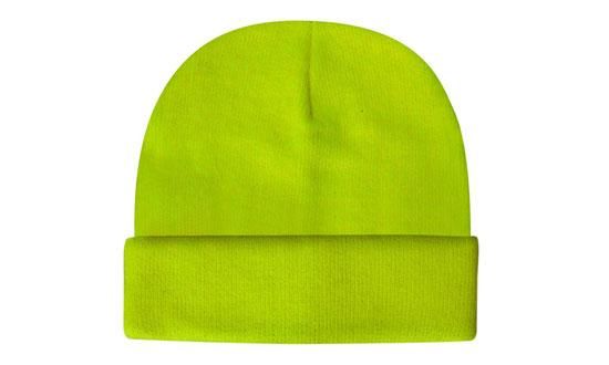 Headwear Hi Viz Knitted Acrylic Beanie