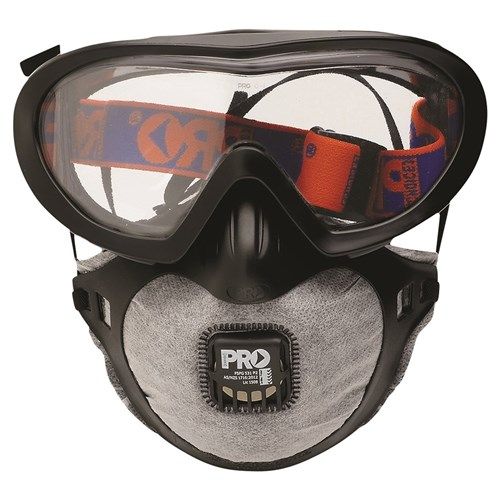 Pro Choice Filterspec Pro Goggle/Mask Combo P2 + Valve + Carbon