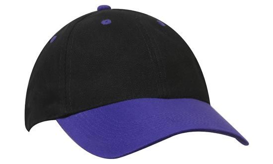 Headwear 6 Panel Brushed Cotton Cap
