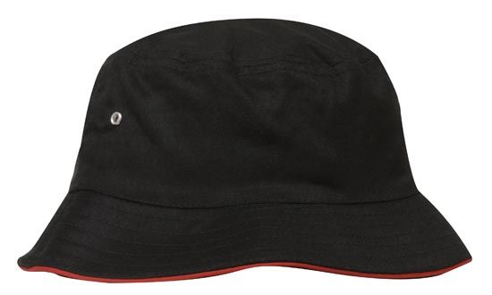 Headwear Brushed Sports Twill Bucket Hat