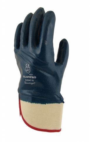 Lynn River Nitrile Full Coat with Masonry Safety Cuff Gloves
