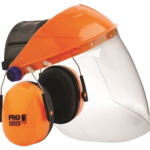 Pro Choice Browguard, Clear Visor & Adder Earmuff Combo