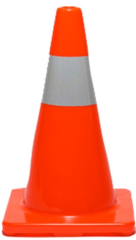 Esko PVC Reflectorised Cone Orange 450mm