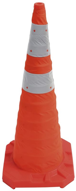 Esko Reflectorised Collapsible Cone Complete With Carry Bag 900mm
