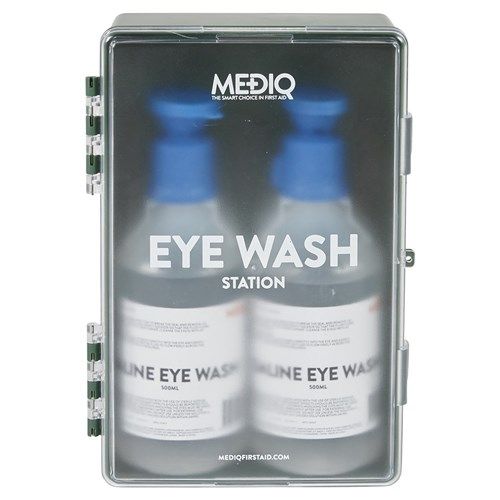Mediq Eyewash Station Enclosed Plastic Cabinet