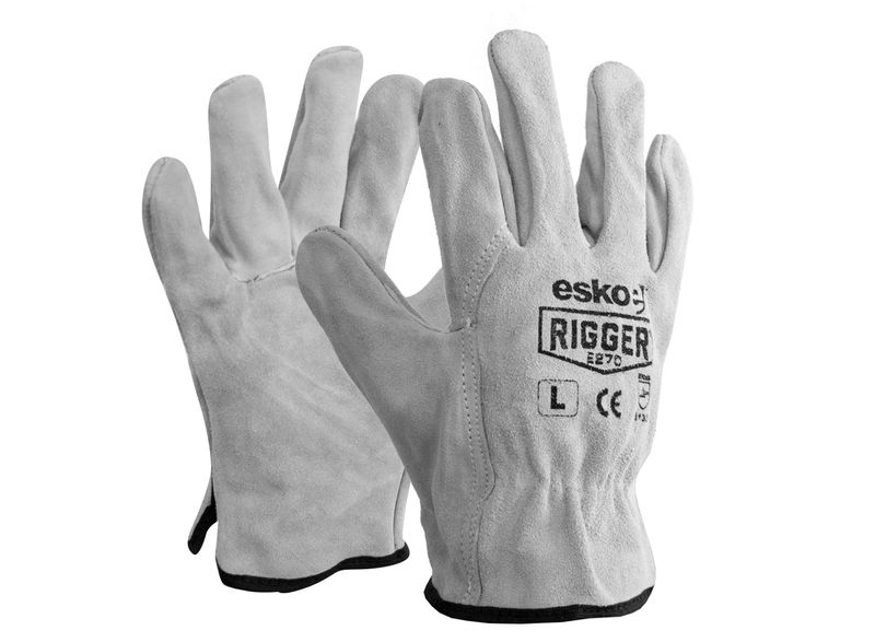 Esko The Rigger Premium Suede Leather Rigger Glove