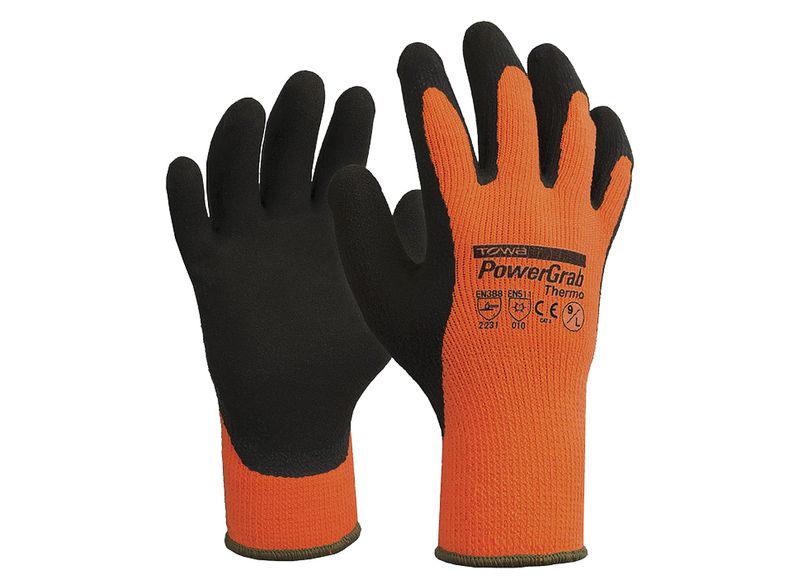 Esko Towa Powergrab Thermo Thermal Lined Polycotton Glove With Microfinish