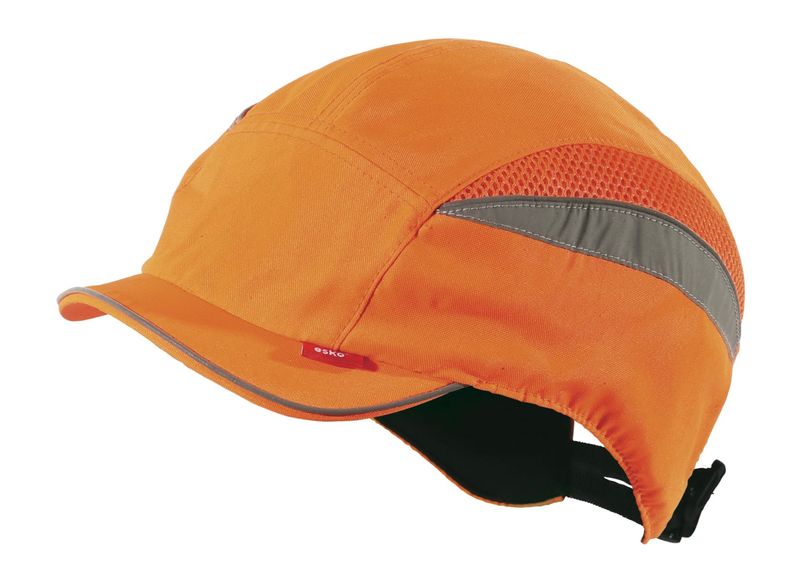 Esko Anti-shock Bump Cap, Short Peak, EN 812 Certified Reflective Tape