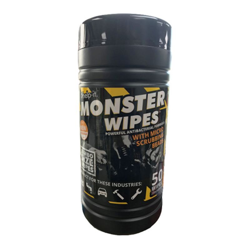 Help-it Monster Wipes Tub 50 Tub 50