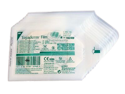 3M Tegaderm 1624W Film Dressing 6cm x 7cm