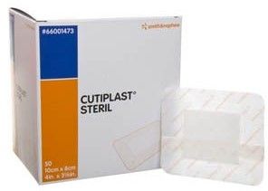 Cutiplast 1473 Steril Wound Dressing 10cm x 8cm Box 50