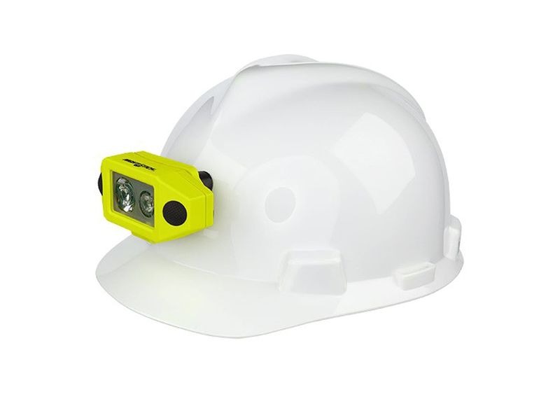 Esko Nightstick Intrinsically Safe Dual-Light Headlamp With Hard Hat Clip