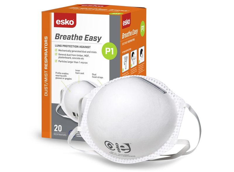 Esko Breathe Easy Dust Mask P1 Box 20
