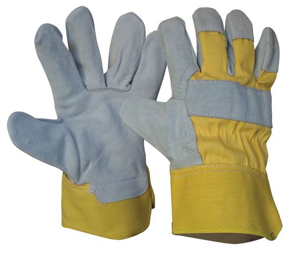 Armour Safety Leather Work Glove L