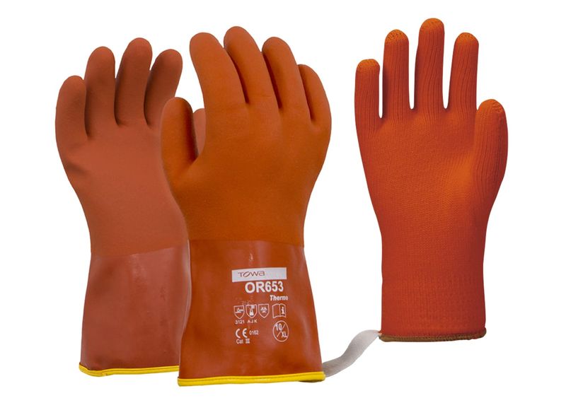Esko Towa Glove 653 Thermo Soft Textured PVC With Removable Thermo Liner