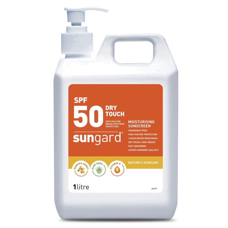 Esko Sungard SPF50 Sunscreen With Aloe Vera And Vitamin E Pump Bottle 1000ml