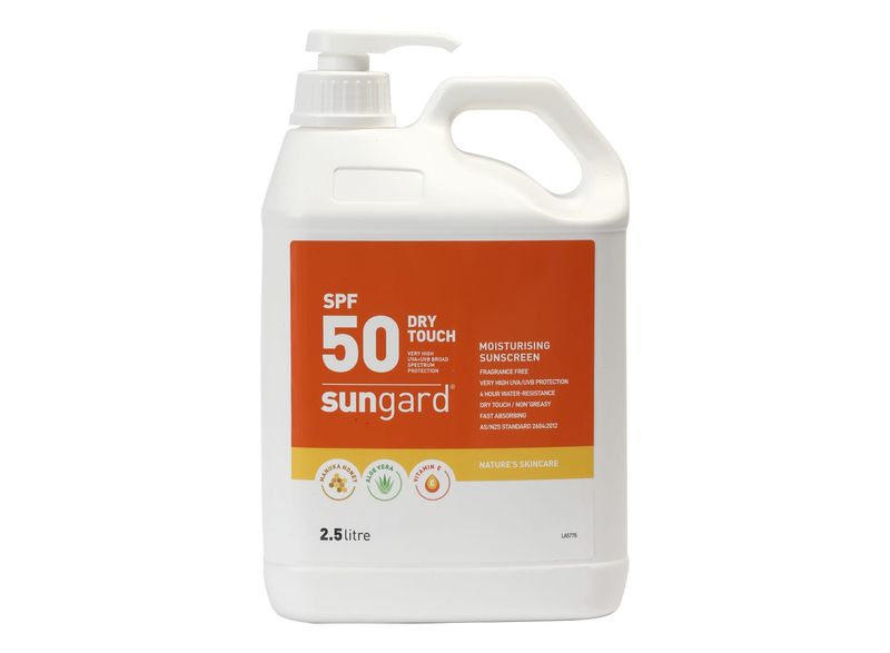 Esko Sungard SPF50+ Sunscreen With Aloe Vera And Vitamin E Pump Bottle 2500ml