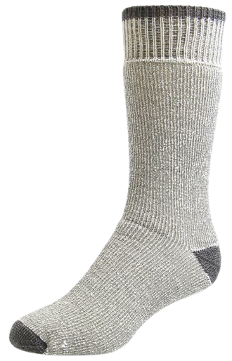 NZ Sock Company F617B Mens Superfleece Colour Out Tip, Heel And Toe Socks