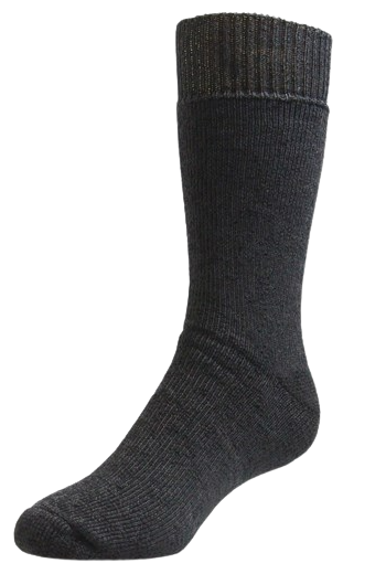 NZ Sock Company AB010 Mens All Black Merino Superfleece