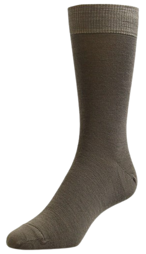 NZ Sock Company F668 Mens Plain Classic Merino Dress Socks