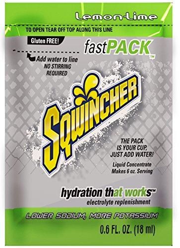 Sqwincher Concentrate Fast Pack Lemon Lime 18ml Pack 50
