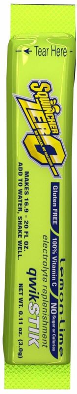 Sqwincher Qwik Stiks Lemon Lime 3g Pack 50