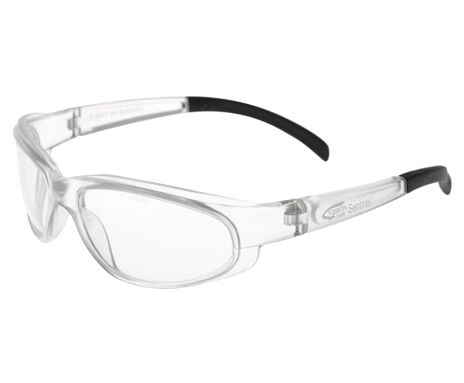 Vision Safe Sentinel Clear Frame Clear A/F A/S Lens