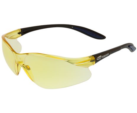 Vision Safe Harpoon Black Frame Amber H/C Lens