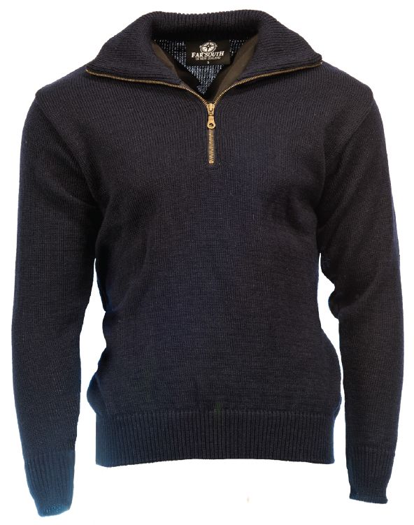 Far South Mossburn Zip and Collar Jersery