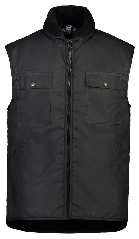 Far South Waikaka Sleeveless Oilskin Vest