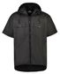 Far South Blackmount Short Sleeve Hooded Oilskin Vest