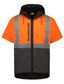 Far South Dacre Hi Viz Oilskin Short Sleeve Vest With Hood