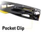 CAT 6-1/4in Folding Skeleton Knife with Bottle Opener and Black Blade