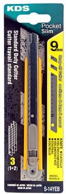 KDS Slim Safety Lock Knife 9mm