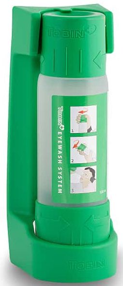 Tobin Wall Stand with 1 x 500ml Eyewash Bottle