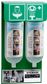 Tobin Buffer Solution Wall Stand c/w 2 x 1L Eyewash Bottles